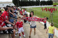 Seguidores del Real Murcia en un entrenamiento en Cobatillas