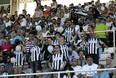 La afici�n del Cartagena en el estadio