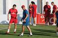 Entrenamiento del Real Murcia